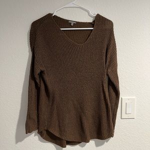 Brown sweater